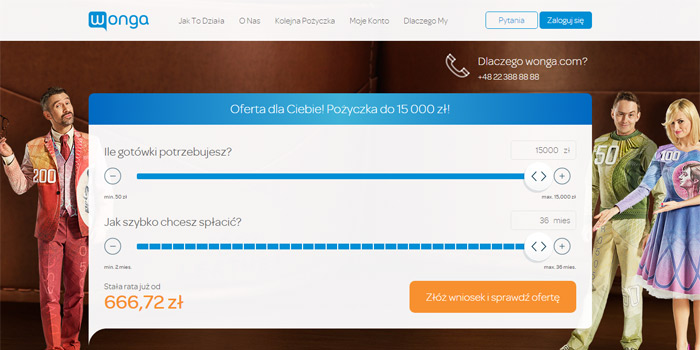 wonga pożyczki online na raty